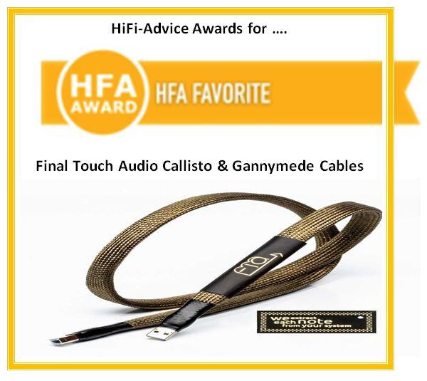 HiFi Advice Award FTA Callisto