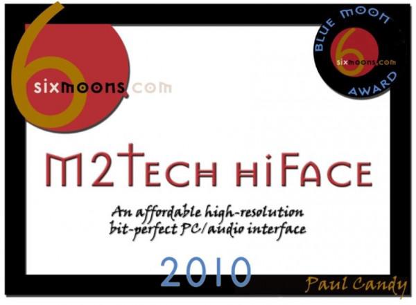 M2tECH hiFace Blue Moon Award 2010