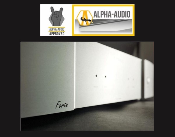 Alpha Audio Forte approved