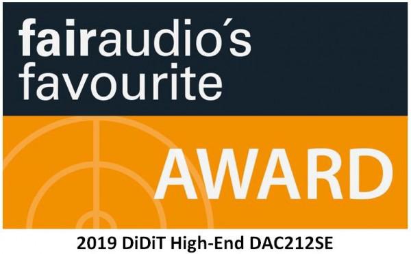 DAC212SE Fairaudio Award 2019